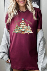 US3001-E3185 Howdy Christmas Graphic Tee $12.5