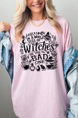 5000P-E3139 In a World of Witches Plus Heavy Cotton Tee $12.75