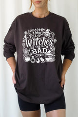 UL240-E3139 In a World of Witches Graphic Long Sleeve Tee $13.75