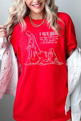 5000-E3075 If Youu2019re Hanging On Graphic Heavy Cotton Tee $9