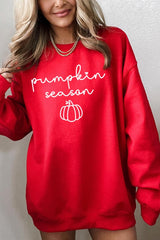 UL180P-E3152 Pumpkin Season Graphic Plus Sweatshirt $25