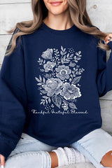 UL180-E3155 Neutral Thanksgiving Graphic Sweatshirt $20