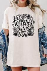 5000P-E3139 In a World of Witches Plus Heavy Cotton Tee $12.75