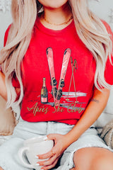 US3001-E3187 Apres Ski Club Graphic Tee $12.5