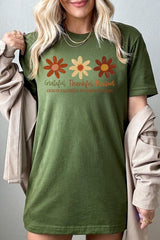 US3001P-E3165 Boho Fall Christian Graphic Plus Tee $16