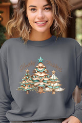 UL180-E3185 Howdy Christmas Graphic Sweatshirt $20