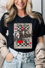 US3001-E3099 Retro Wildcard Graphic Tee $12.5