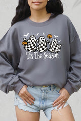 UL180P-E3124 Retro Ghosts Graphic Plus Sweatshirt $25