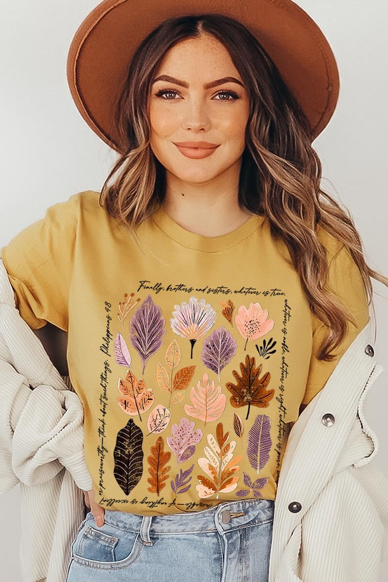 US3001P-E3147 Christian Fall Graphic Plus Tee $16