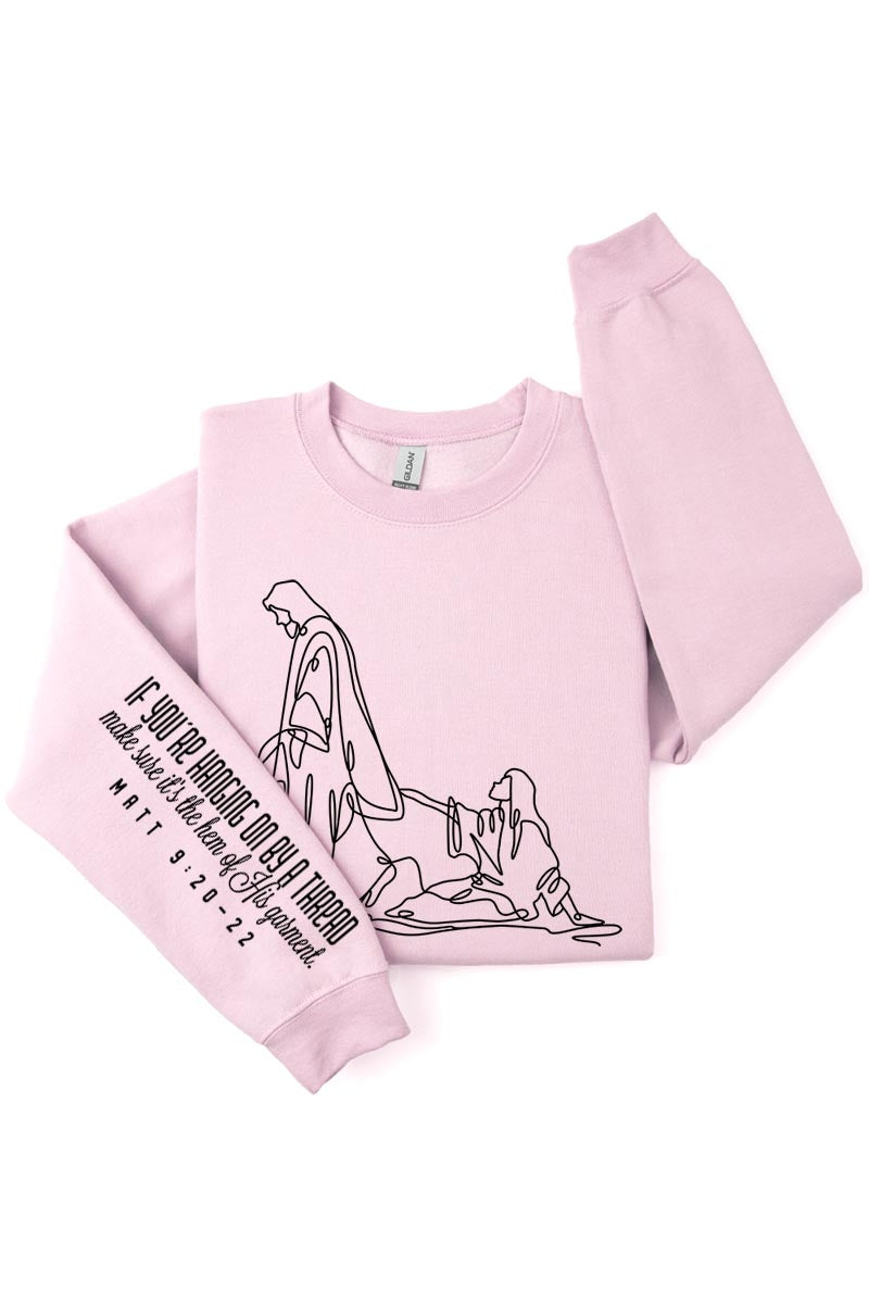 UL180-E3075FS If Youu2019re Hanging On Graphic Sweatshirt $22