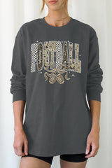 UL240-E3132 Camo Football Graphic Long Sleeve Tee $13.75