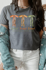 US3001P-E3111 Grateful Thankful Blessed Graphic Plus Tee $16