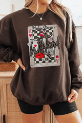 UL180P-E3099 Retro Wildcard Graphic Plus Sweatshirt $25