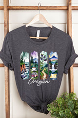 US3001-E3061OR Oregon State Brushstroke Graphic Tee $12.5
