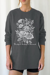 UL240P-E3155 Neutral Thanksgiving Graphic Plus Long Sleeve Tee $17