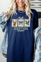 5000P-E3192 Deer & Duck Hunting Season Graphic Plus Heavy Cotton Tee $12.75