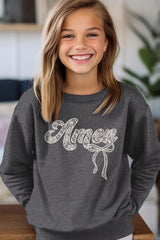 UL180B-E2843Z Amen Lace Kids Graphic Fleece Sweatshirt $20