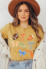 US3001P-E3078 Florida Football Graphic Plus Tee $16