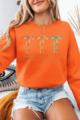 UL180-E3111 Grateful Thankful Blessed Graphic Sweatshirt $20