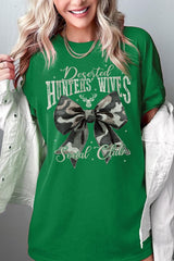 5000-E3193 Huntersu2019 Wives Social Club Graphic Heavy Cotton Tee $9