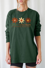 UL240P-E3165 Boho Fall Christian Graphic Plus Long Sleeve Tee $17