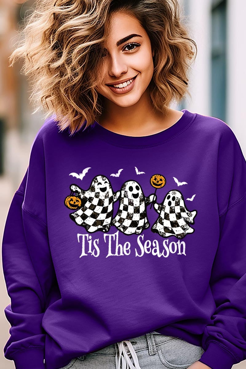 UL180-E3124 Retro Ghosts Graphic Sweatshirt $20