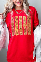 5000P-E3110 Brushstroke Fall Graphic Plus Heavy Cotton Tee $12.75