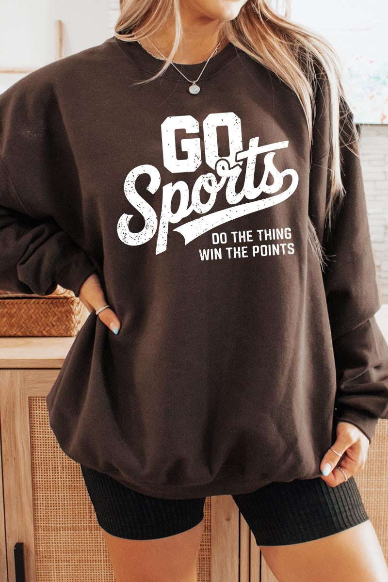 UL180P-E3103 Go Sports Graphic Plus Sweatshirt $25