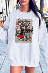 UL180-E3099 Retro Wildcard Graphic Sweatshirt $20