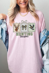 5000P-E3192 Deer & Duck Hunting Season Graphic Plus Heavy Cotton Tee $12.75