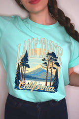 US3001P-E3059 Lake Tahoe Graphic Plus Tee $16