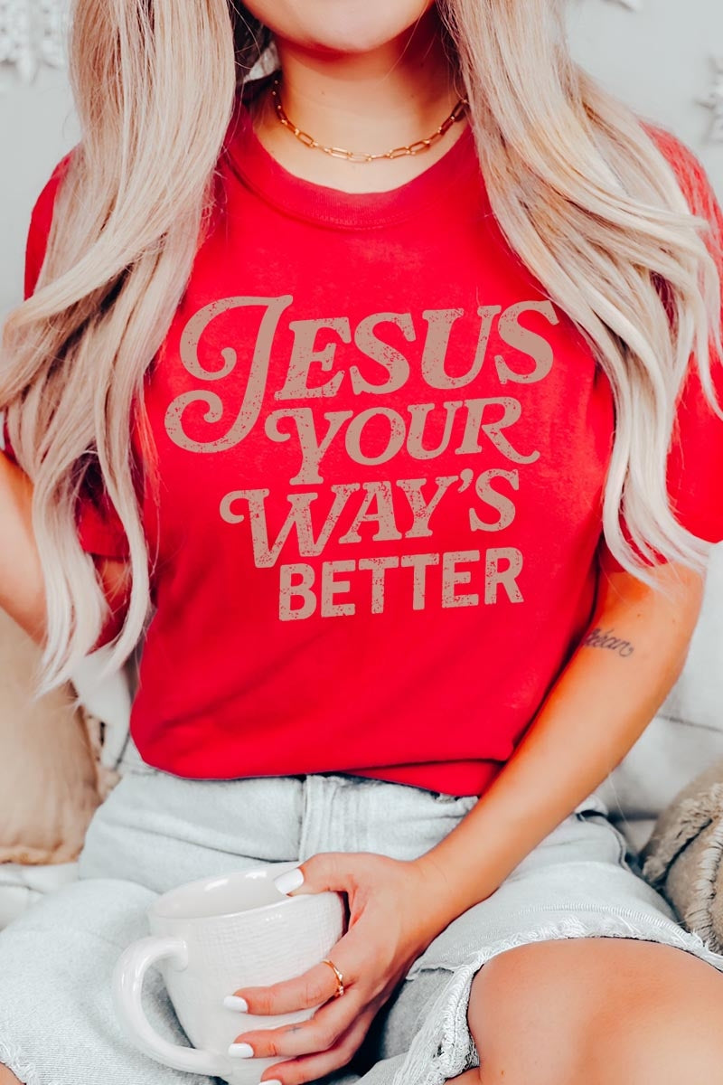 US3001P-E3114 Christian Graphic Plus Tee $16