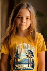 US3001Y-E3059Z Lake Tahoe Kids Graphic Tee $11