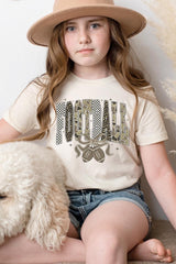 US3001Y-E3132Z Camo Football Kids Graphic Tee $11