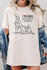 5000-E3075 If Youu2019re Hanging On Graphic Heavy Cotton Tee $9