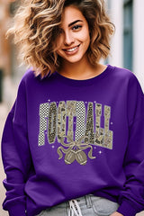 UL180P-E3132 Camo Football Graphic Plus Sweatshirt $25