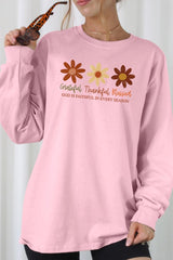 UL240-E3165 Boho Fall Christian Graphic Long Sleeve Tee $13.75