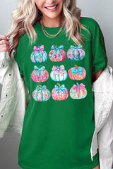 5000-E3137 Coquette Pumpkin Graphic Heavy Cotton Tee $9