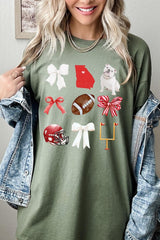 5000P-E3080 Georgia Football Graphic Plus Heavy Cotton Tee $12.75