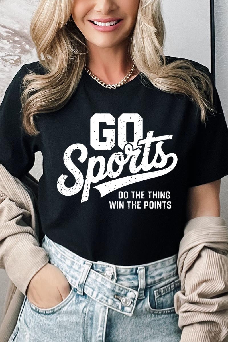 US3001P-E3103 Go Sports Graphic Plus Tee $16