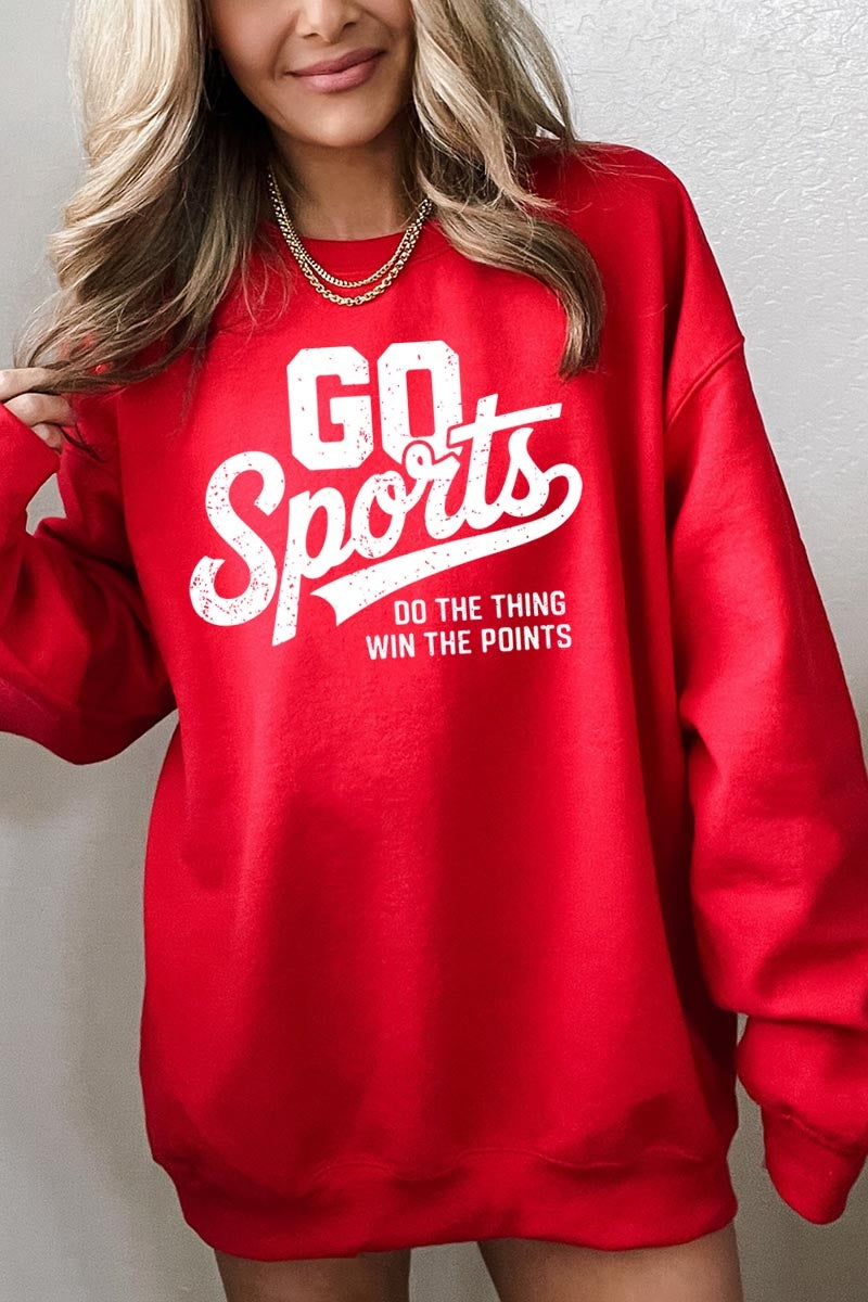 UL180P-E3103 Go Sports Graphic Plus Sweatshirt $25