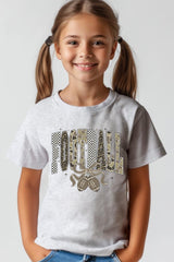 US3001Y-E3132Z Camo Football Kids Graphic Tee $11