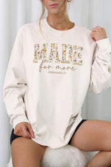UL240-E3068 Made for More Faith Graphic Long Sleeve Tee $13.75