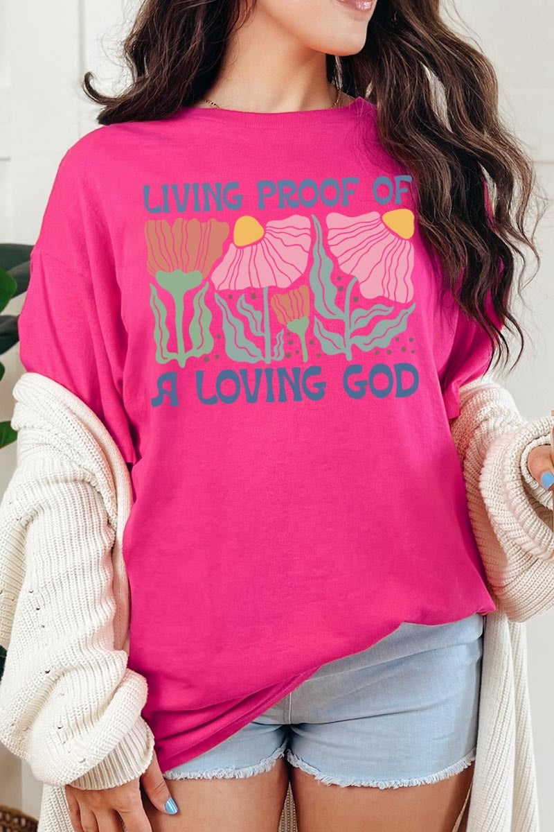 5000P-E3066 Living Proof of Graphic Plus Heavy Cotton Tee $12.75