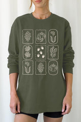 UL240P-E3101 Autumn Graphic Plus Long Sleeve Tee $17