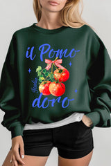 UL180-E3070 Il Pomodoro Tomato Art Graphic Sweatshirt $20