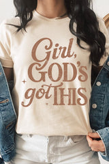 US3001P-E3102 Girl, Godu2019s Got This Graphic Plus Tee $16
