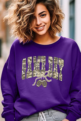 UL180P-E3131 Football Game Day Camo Graphic Plus Sweatshirt $25