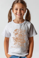 US3001Y-E3155Z Neutral Thanksgiving Kids Graphic Tee $11