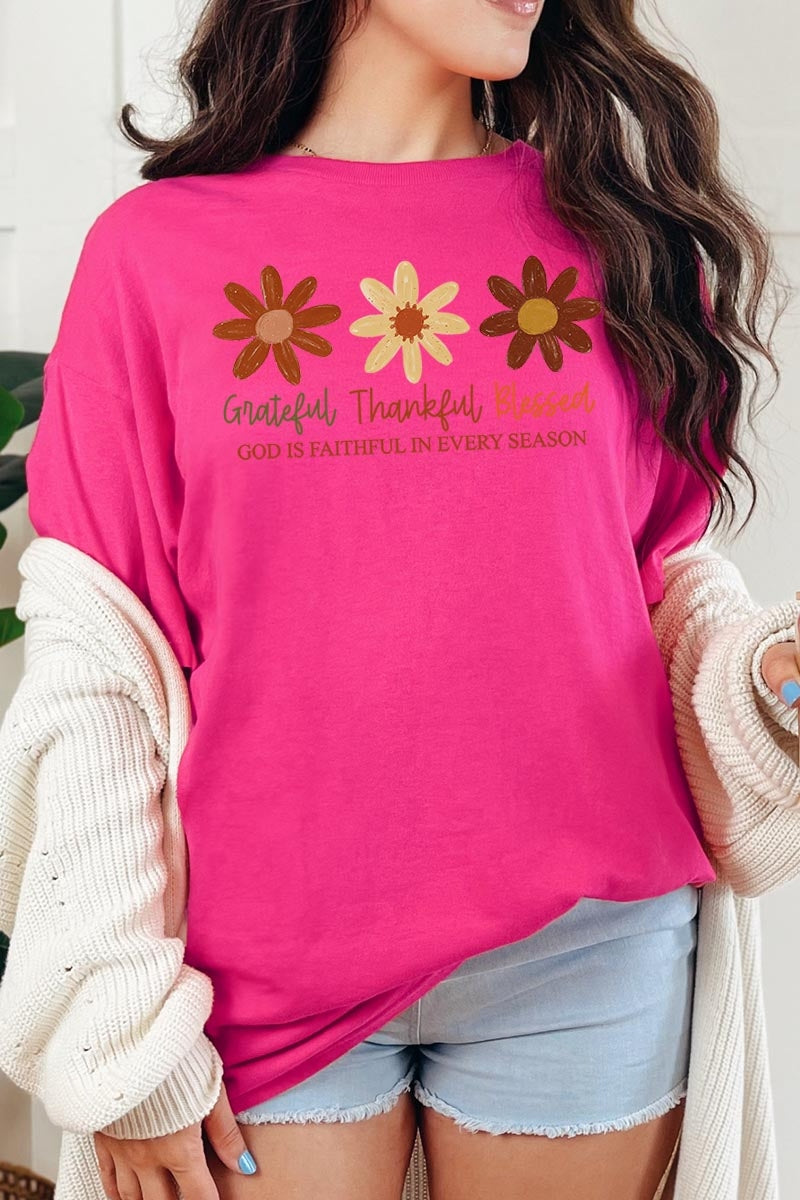 5000-E3165 Boho Fall Christian Graphic Heavy Cotton Tee $9
